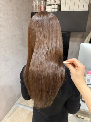 ロング カラー Rio/ヘアセット/ ハイトーンカラーのヘアスタイル