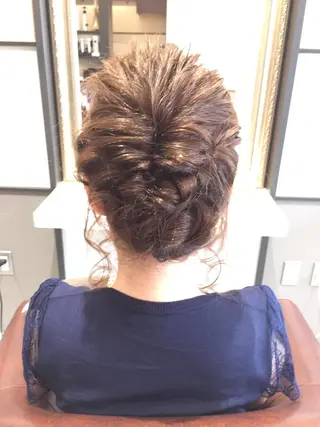 セミロング ヘアアレンジ wavi hair所属・後藤 ユウキ/髪質改善🫧のヘアスタイル