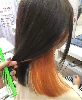 ミディアム カラー ✨🦄韓国風レイヤ ー🦄✨林あかりのヘアスタイル