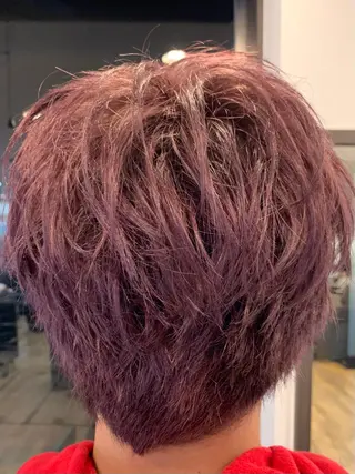 ショート カラー 久保田 和正のヘアスタイル