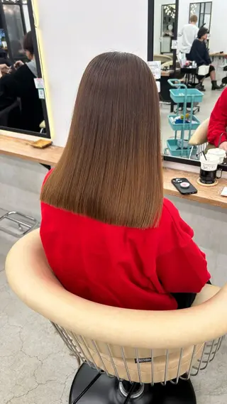 ミディアム sand大阪梅田所属・くろかわ まいのヘアスタイル
