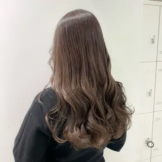 ロング カラー 🎀暖色/ラベンダー /paru🤍のヘアスタイル
