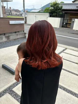 カラー Matsubara asuka  ☪︎のヘアスタイル