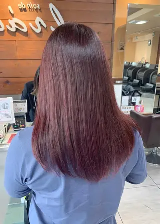 セミロング 🫧艶髪カラー🫧 森本くるみのヘアスタイル