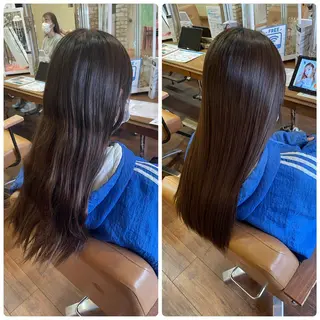 ロング カラー 中村咲月/髪質改善 /耳つぼジュエリーのヘアスタイル