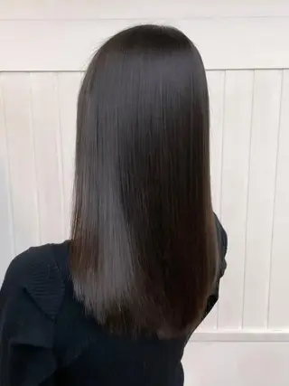 カラー パーマ ロング 初めでも安心🌟 newi町田✂のヘアスタイル