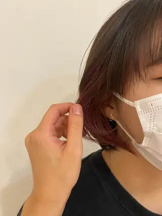 カラー Stoop所属・伊賀 海優のヘアスタイル