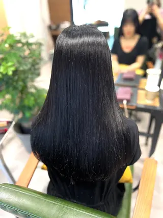 ロング カラー 韓国風レイヤー ∕ 大隣 里桜のヘアスタイル