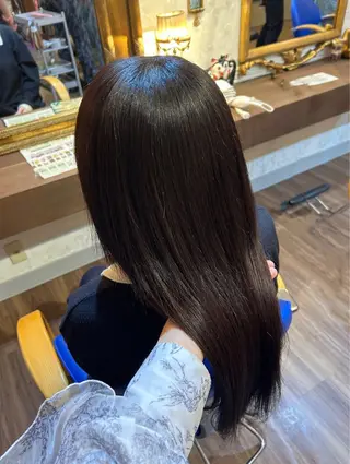 セミロング YU HOUSE BIJOU【ユウハウス ビジュー】所属・ユウハウス/エクステ 🎀shinoのヘアスタイル