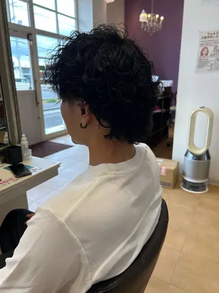 パーマ 今中 紗英のヘアスタイル