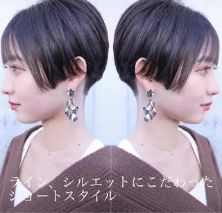 ショート カラー テトネ タカシのヘアスタイル