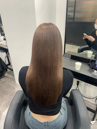 ロング カラー 🎀暖色/ラベンダー /paru🤍のヘアスタイル