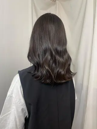 セミロング カラー Lond espoir所属・🫧🩵nazuna 🩵🫧のヘアスタイル