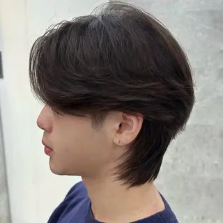 メンズ 新宿/韓国メンズ RIKUパーマのヘアスタイル