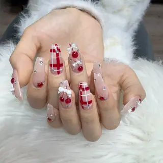 ネイル 🎀nana🫧 ワンホンネイル🎀のネイルデザイン