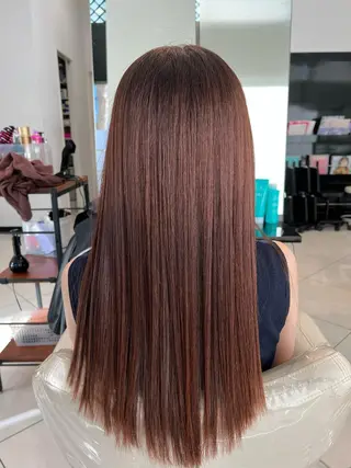 ロング カラー 【似合わせカラー】 西口嶺河のヘアスタイル