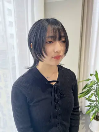 ショート 🐺立川のウルフ屋 さん🐺おかみ🐺のヘアスタイル