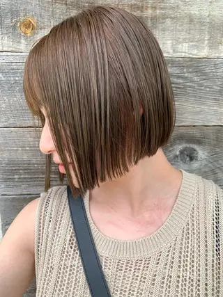 ショート longtemps所属・カワサキ マホのヘアスタイル