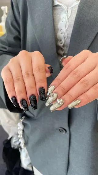 ネイル クルミ/ 💕ワンホンネイルのネイルデザイン