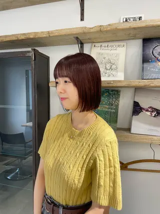 ショート 本間 かえでのヘアスタイル