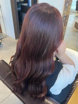 ロング カラー 遠藤 日和のヘアスタイル