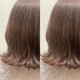 ミディアム カラー Snaly カラー特化ページのヘアスタイル
