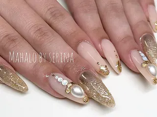 ロング カラー ネイル SUNNY BAE. SERINAのネイルデザイン