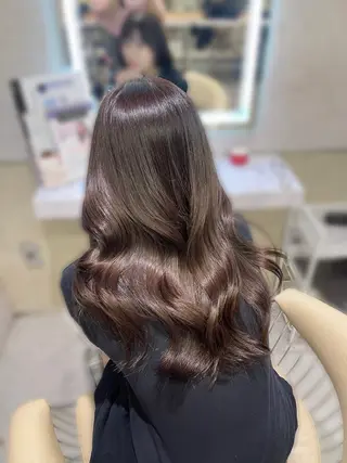 ロング haruna🤍 中韓mix✨のヘアスタイル