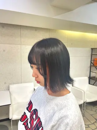 ミディアム カラー XANADU上野店 🐼ﾖｺﾊｼのヘアスタイル