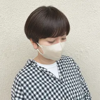 ショート 鈴木 綾乃のヘアスタイル