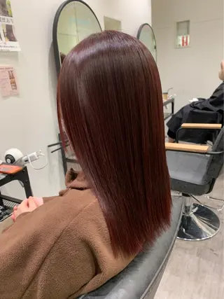 セミロング 片平 帆香のヘアスタイル