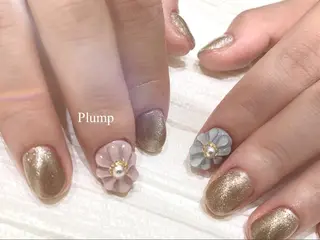 ショート m kaori𓃟のネイルデザイン