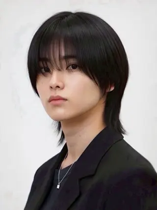 ショート カラー メンズ ヤリタ カケルのヘアスタイル