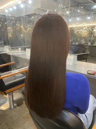 ロング カラー イトウ アキノリのヘアスタイル