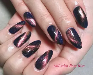 ミディアム ネイル ネイルスタジオ シェイクユアハンズのネイルデザイン