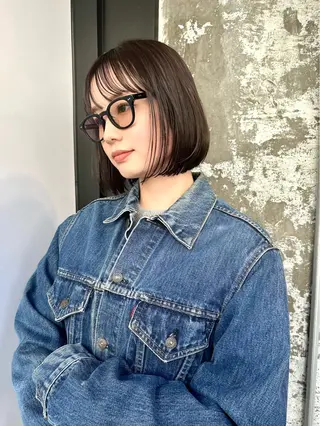 ショート カラー Piaコータロー ハイトーン&‪ボブのヘアスタイル