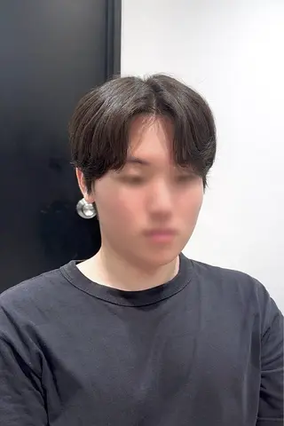 ショート カラー パーマ ヘアアレンジ メンズ パク・ボミン小野リエ 韓国ハーフ🦊のその他イメージ