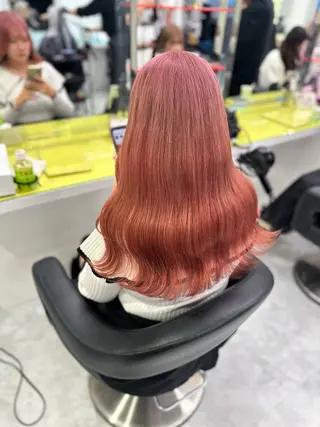 セミロング カラー ♡ダブルカラー特化♡ miyuのヘアスタイル