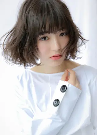 ミディアム 鬼頭 洋吏のヘアスタイル