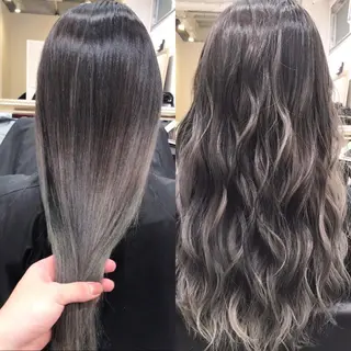 ロング カラー ヘアアレンジ BANK'S hair所属・💐ケラチン 髪質改善寺坂雄飛💐のヘアスタイル