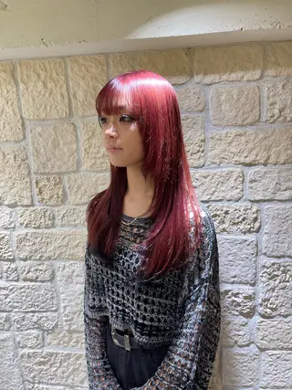 ロング luce所属・千代 夏輝のヘアスタイル