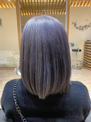 ミディアム カラー 関口 友行のヘアスタイル