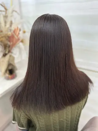 ミディアム カラー Hina🐣 elubylovisのヘアスタイル