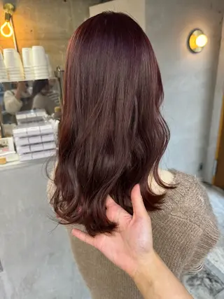 セミロング カラー ボブ支持率NO1 🌈CHIKAのヘアスタイル