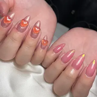 ミディアム ネイル richeri beautyのネイルデザイン