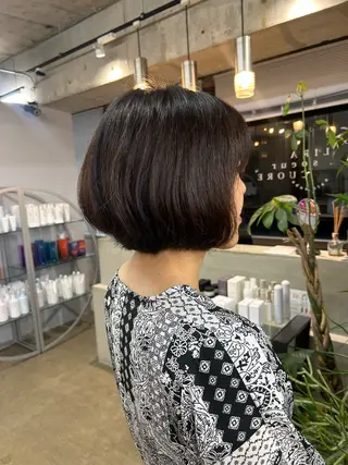 ショート サワムラ ソナタのヘアスタイル