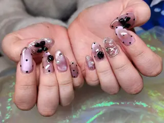 ネイル 💜bora .のネイルデザイン