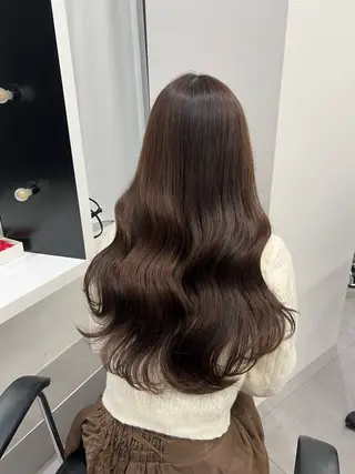 ロング しゅういち/赤み消し カラー特化のヘアスタイル