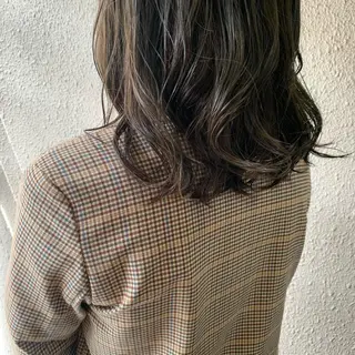 セミロング カラー chouette/ 根本優希のヘアスタイル