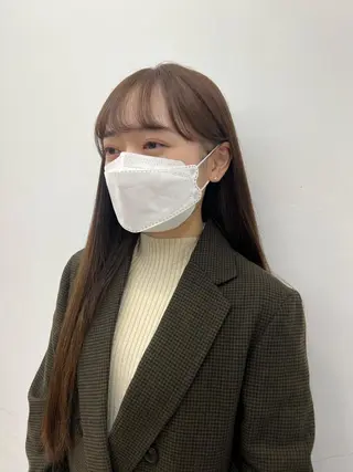 カラー kida nanaeのヘアスタイル